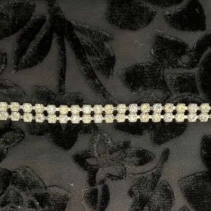 Vintage Albert Weiss rhinestone bracelet